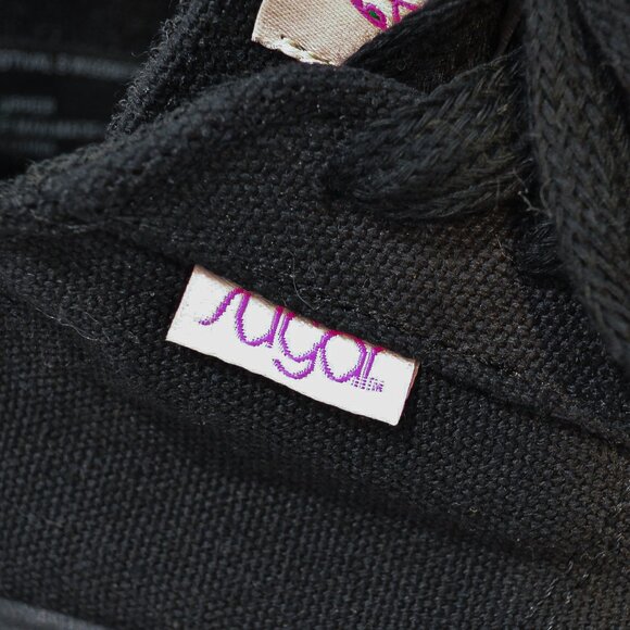 SUGAR. | BLACK SNEAKERS - Picture 7 of 7